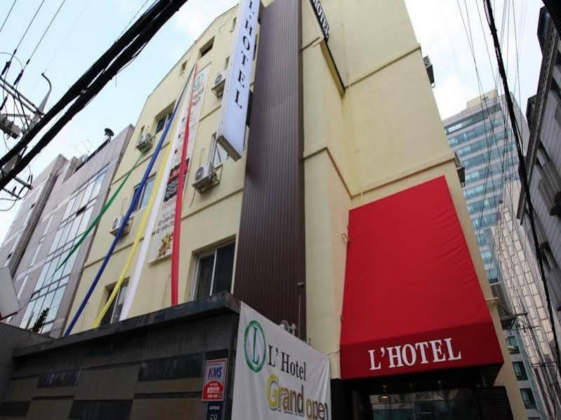 Gangnam L Hotel Сеул Экстерьер фото